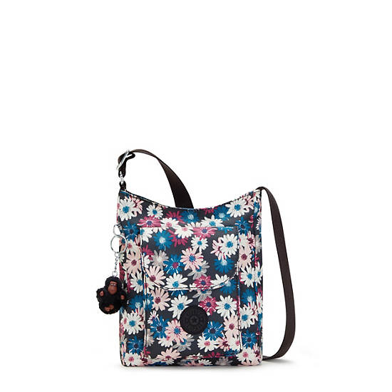 Julieta Printed Crossbody Bag, Blooming Petals, large