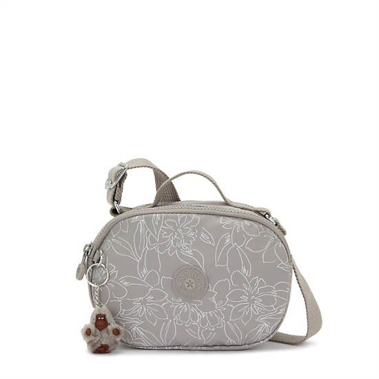 Gwenna Printed Crossbody Bag, Floral Sketch, large