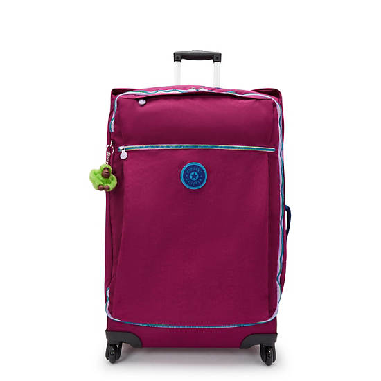 Darcey Large Rolling Luggage, Purple Fig WB, large