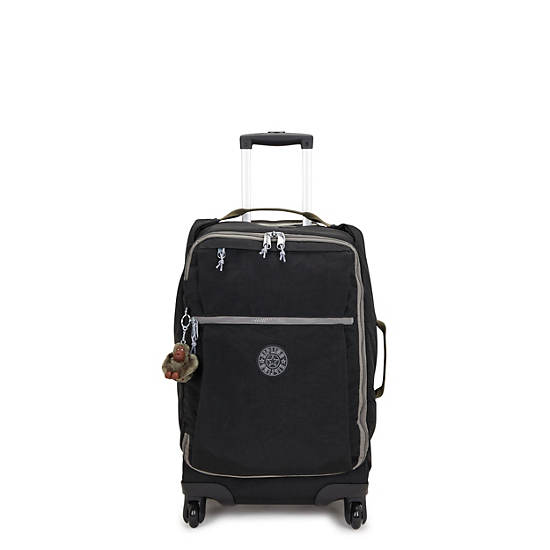 Darcey Small Carry-On Rolling Luggage, Black Green, large