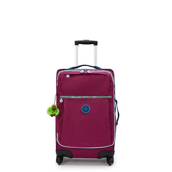 Darcey Small Carry-On Rolling Luggage, Purple Fig WB, large