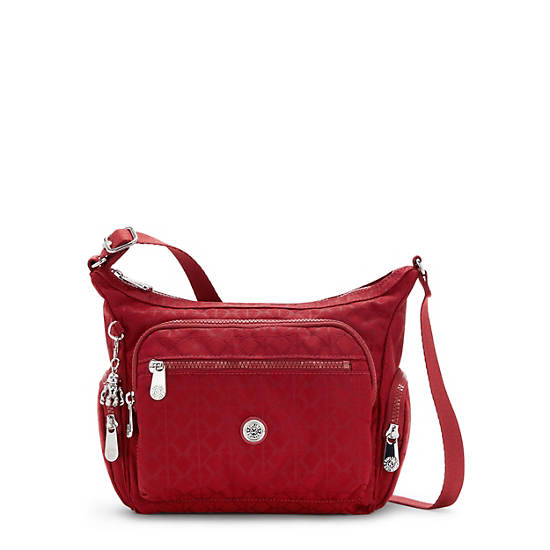 Gabbie Small Crossbody Bag, Signature Red, large