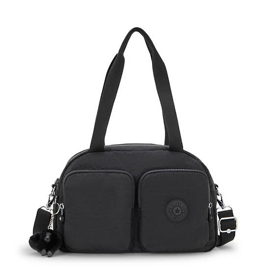 Cool Defea Shoulder Bag, Black Noir, large