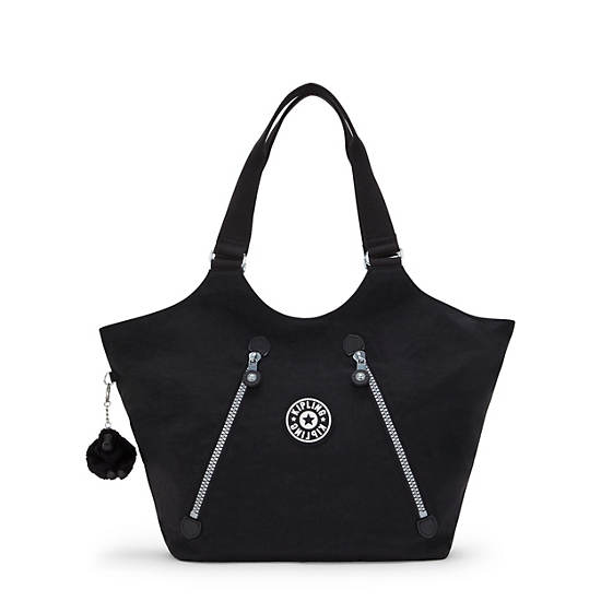 New Cicely Tote Bag, Rapid Black, large