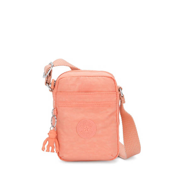 Hisa Mini Crossbody Bag, Peachy Coral, large