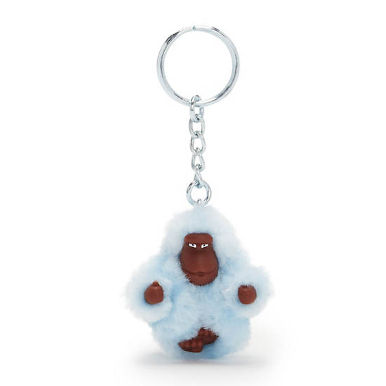 Sven Extra Small Monkey Keychain, Imperial Blue Block, large