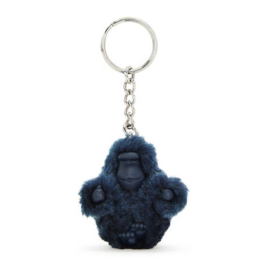 Sven Extra Small Monkey Keychain, Blue Bleu 2, large