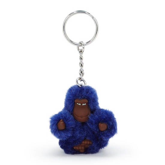 Sven Extra Small Monkey Keychain, Navy Mist WB, large