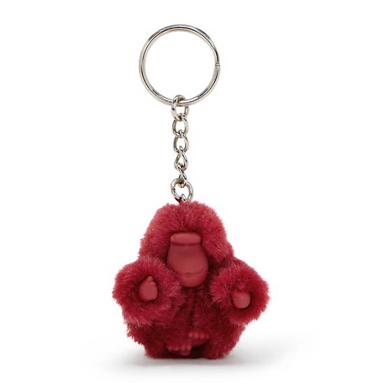 Sven Extra Small Monkey Keychain, Funky Red, large