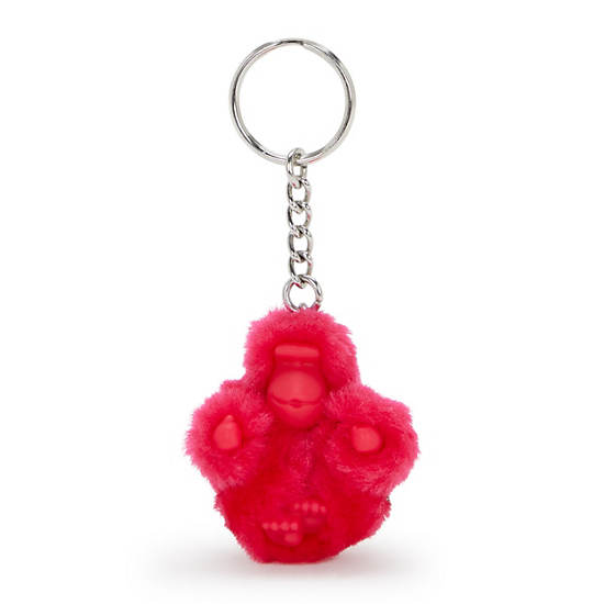 Sven Extra Small Monkey Keychain, Resort Pink, large