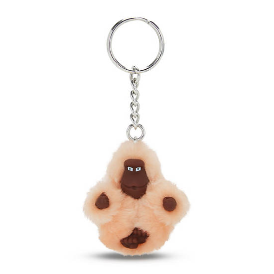 Sven Extra Small Monkey Keychain, Mellow Peach, large