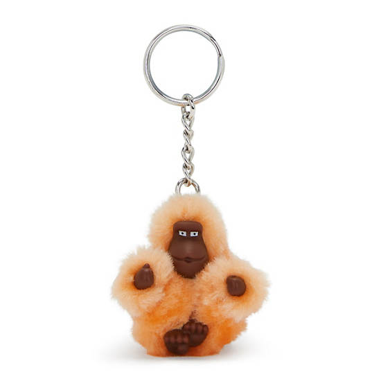 Sven Extra Small Monkey Keychain, Obvious Orange, large