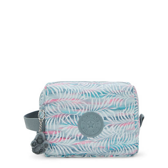 Parac Small Printed Toiletry Bag, Palm Tree Leaves, large