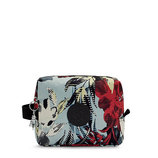 Parac Small Printed Toiletry Bag, Casual Flower, large