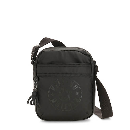 Hisa Crossbody Bag, Black Grey Mix, large