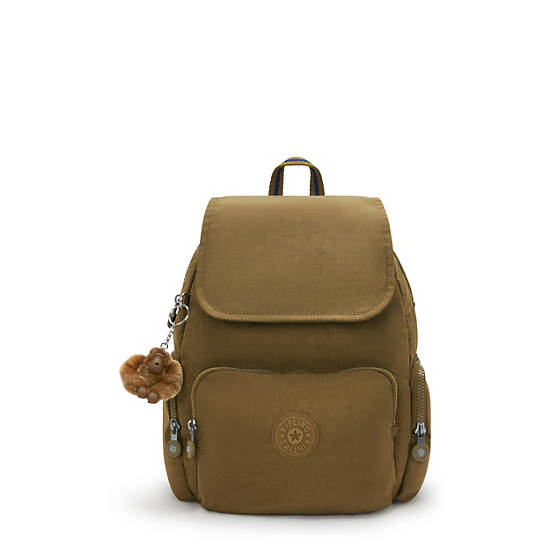 City Zip Small Backpack, Dry Laurel, large