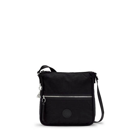 Oswin Shoulder Bag, Black Noir, large