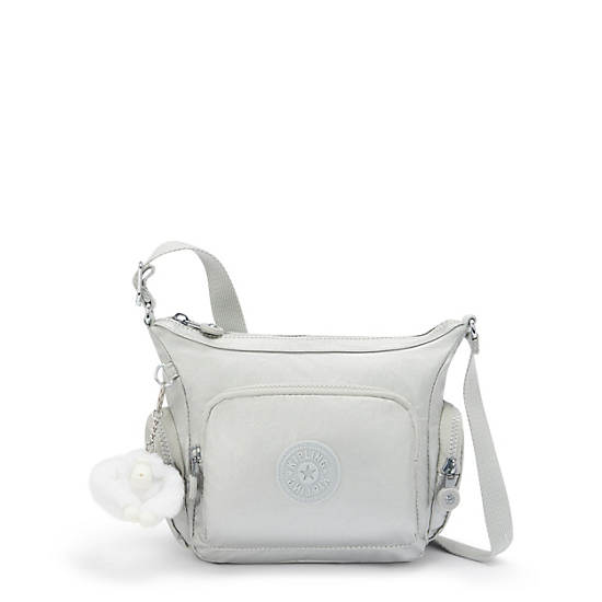 Gabbie Mini Metallic Crossbody Bag, New Bright Met, large