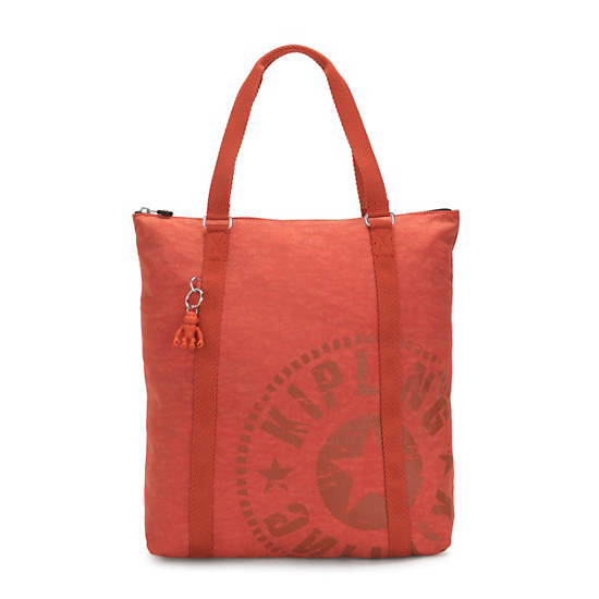 Moral Tote Bag, Almost Coral, large