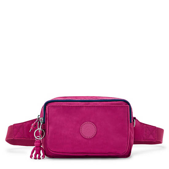 Abanu Multi Convertible Crossbody Bag, Pink Fuchsia, large