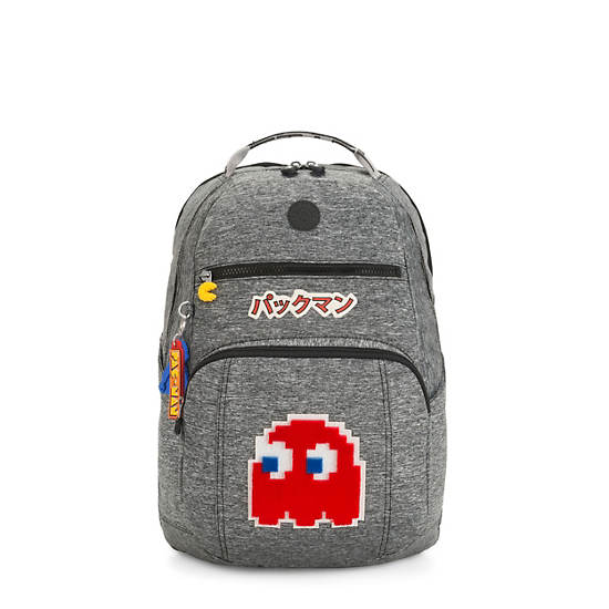 Pac-Man Troy 13" Laptop Backpack, Black, large