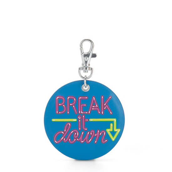 Break It Down Keychain Charm, Multicolor, large