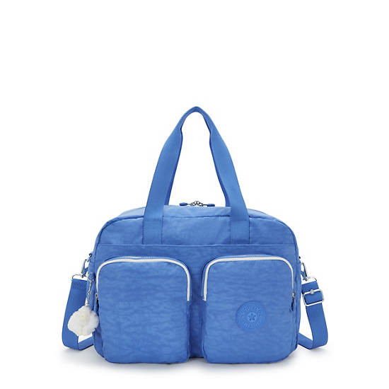 Defea Extra Large Weekender Duffle Bag, Cocktail Blue, large