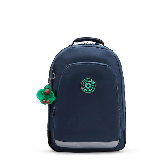 Class Room 17" Laptop Backpack, Blue Green, large