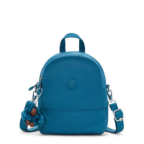 Ives Mini Convertible Backpack, Twinkle Teal, large