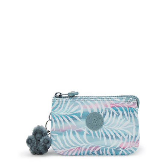 Creativity Small Printed Pouch, Palm Tree Leaves, large