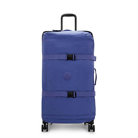 Spontaneous Large Rolling Luggage, Ocean Blue, large