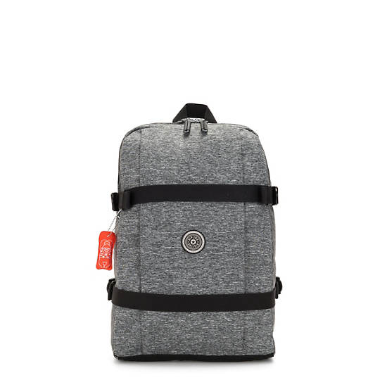 Tamiko Large Laptop Backpack, Metallic Pewter, large