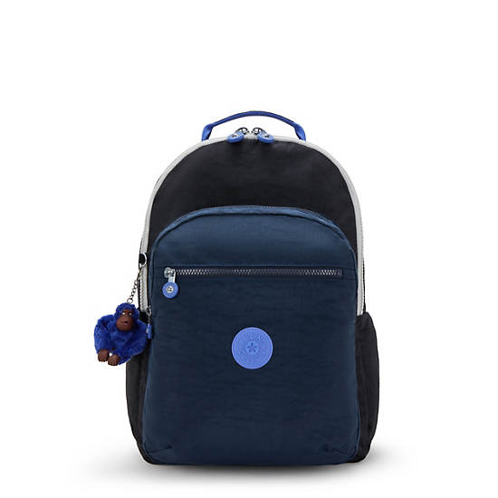 Seoul Lap 15" Laptop Backpack, True Block, large