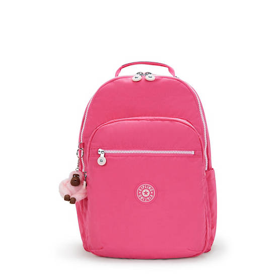 Seoul Lap 15" Laptop Backpack, Happy Pink Combo, large