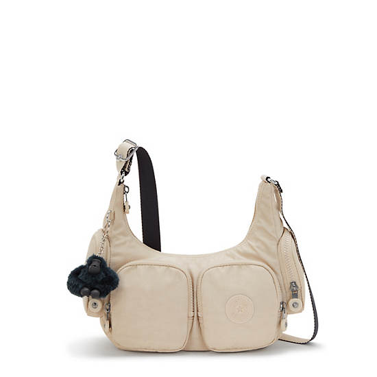 Rikka Small Crossbody Bag, Back To Beige, large