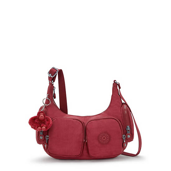 Rikka Small Crossbody Bag, Funky Red, large