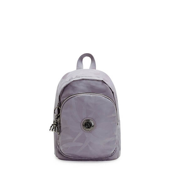 Delia Compact Convertible Backpack, Mist Jacquard, large