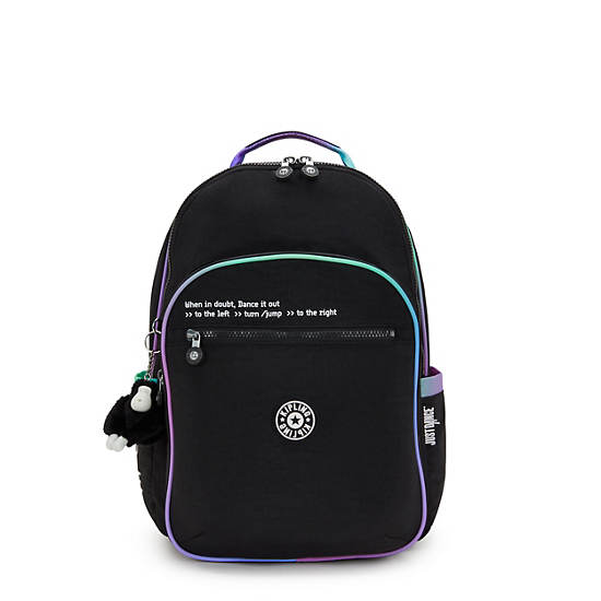 Just Dance Seoul Large 15" Laptop Backpack, Dance Black, large