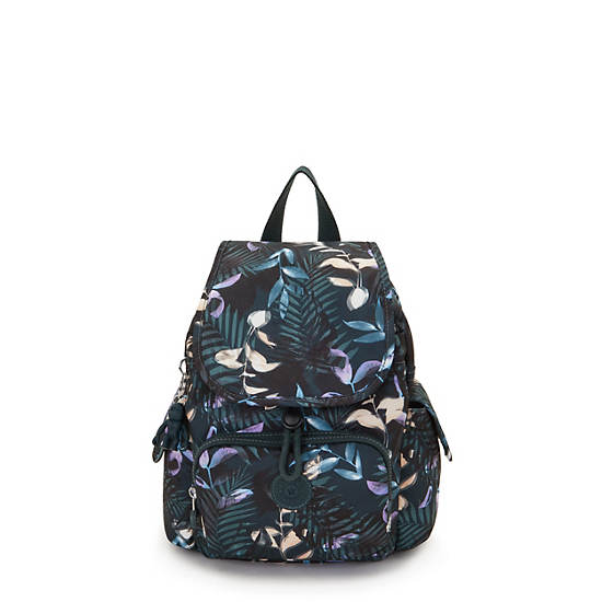 City Pack Mini Printed Backpack, Moonlit Forest, large