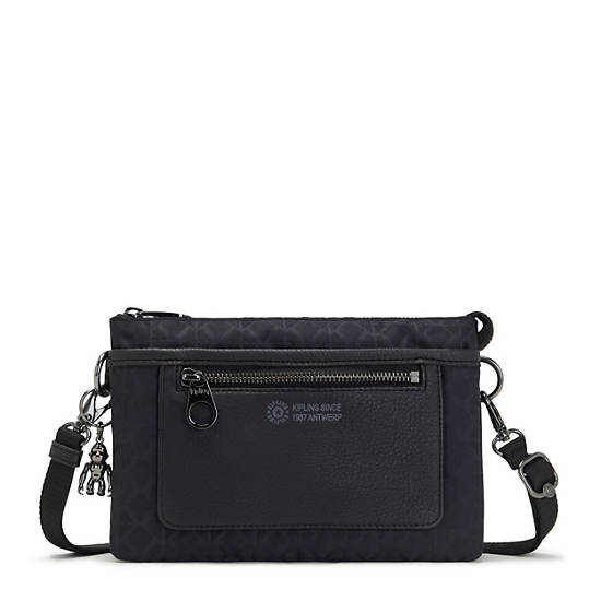 Riri Crossbody Bag, Black, large