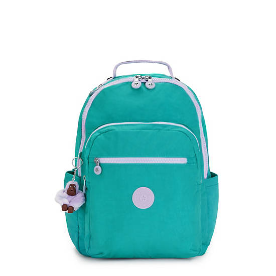 Seoul Large 15" Laptop Backpack, Surfer Green, large