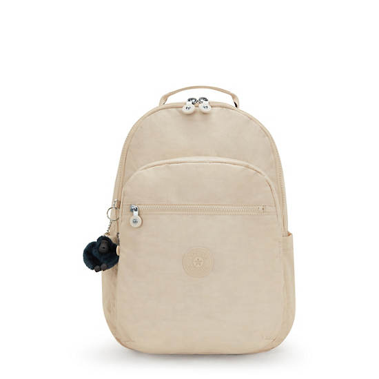 Seoul Large 15" Laptop Backpack, Back To Beige, large