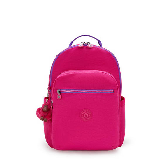 Seoul Large 15" Laptop Backpack, Azalea Pink, large