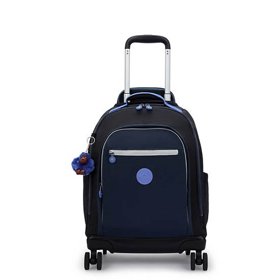New Zea 15" Laptop Rolling Backpack, True Block, large