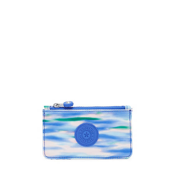 Camilo Printed Zip Pouch, Diluted Blue, large