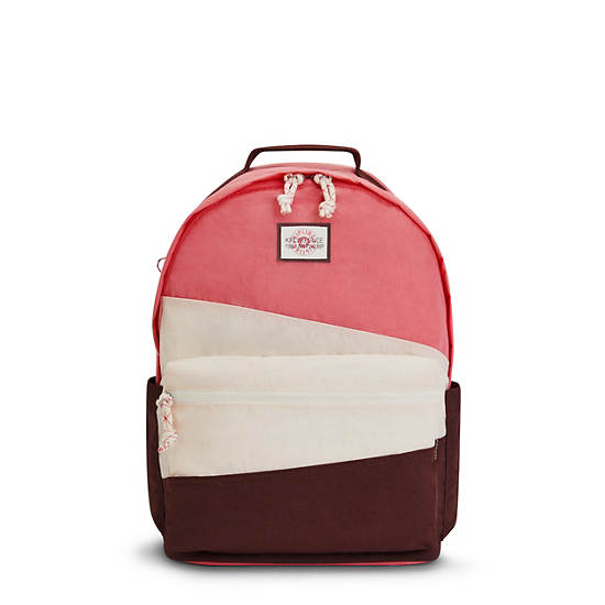 Damien Large Laptop Backpack, Love Puff Pink, large
