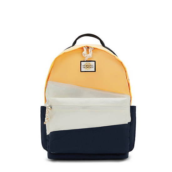 Damien Large Laptop Backpack, Valley Yellow Block, large