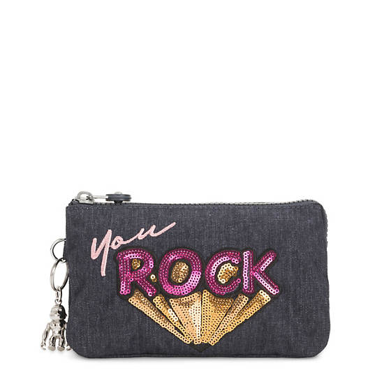 Creativity Large Printed Pouch, You Rock, large