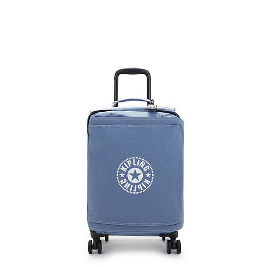 Spontaneous Small Rolling Luggage, Brush Blue C, large