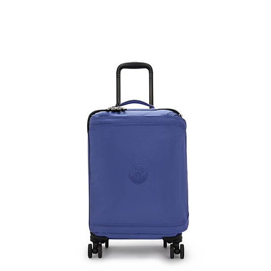 Spontaneous Small Rolling Luggage, Ocean Blue, large